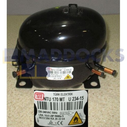 Compresseur Réfrigérateur BEKO - Référence 5234105081 - Compatible Modèles Listés - R600A 220-240V