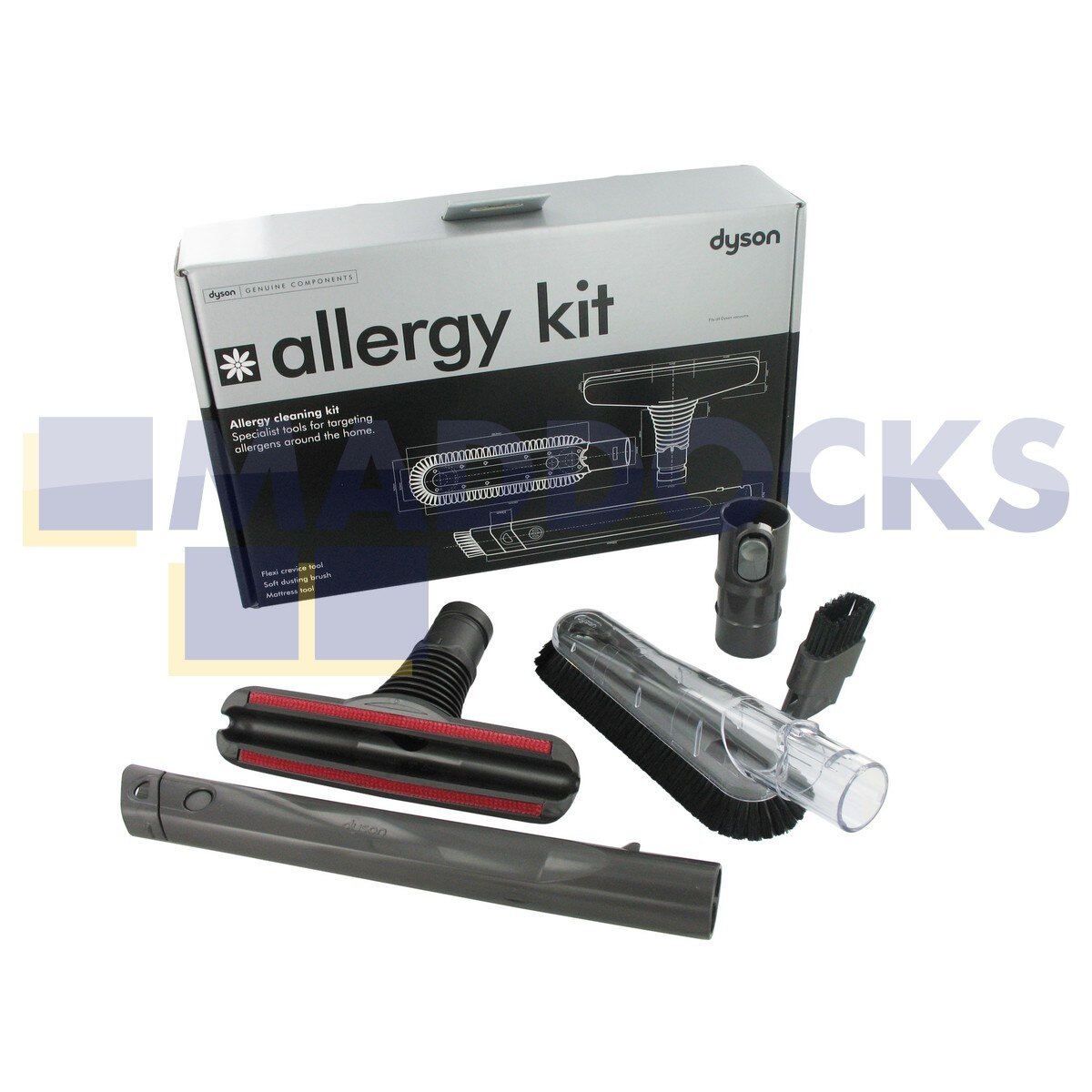 Genuine Original Dyson Universal Vacuum Cleaner Allergy Kit : 69-DY-157